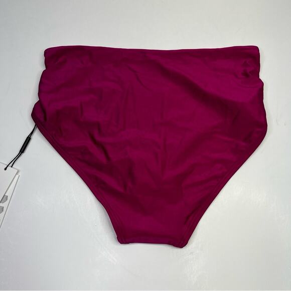 Calvin Klein Convertible Bikini bottom fuchsia shimmer - XS - Picture 6 of 9